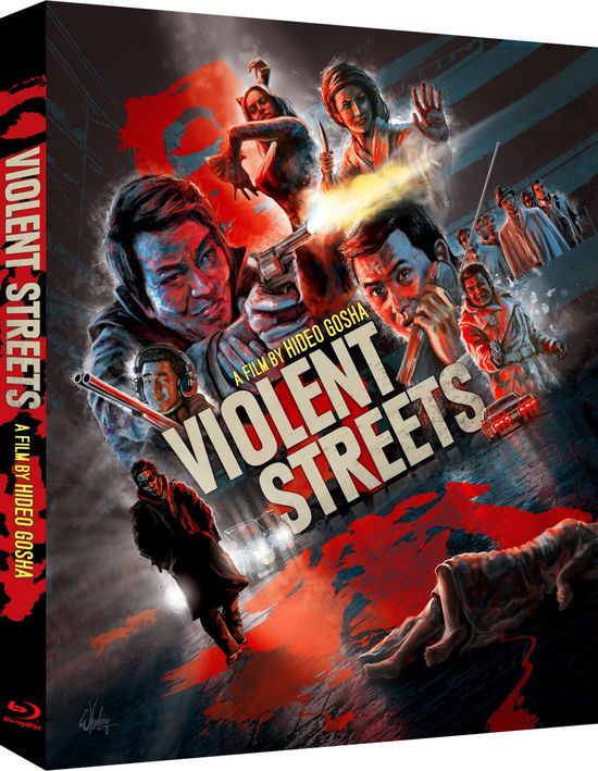 Cover for Violent Streets (Blu-ray) (2023)