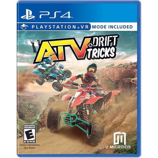 Cover for Microids Atv Drift &amp; Tricks Vr, Ps4 Basic Playstation 4 English Video Game · Video Games , Virtual Reality Headset Required) (MERCH)