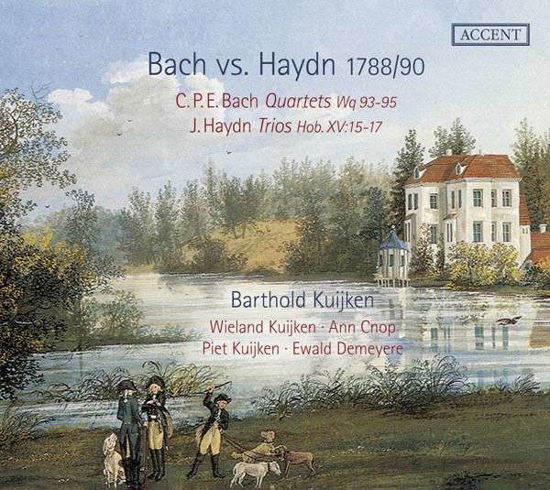 Cover for Bach,c.p.e. / Haydn, J. / Kuijken,barthold · Bach vs. Haydn 1788/90 (CD) (2015)