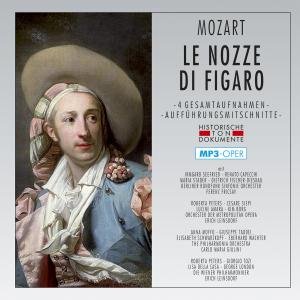 Cover for Wolfgang Amadeus Mozart (1756-1791) · Die Hochzeit des Figaro (4 Gesamtaufnahmen im MP3-Format) (MP3-CD) (2012)