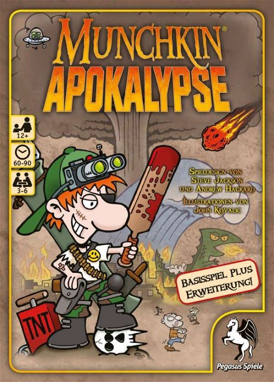 Cover for Munchkin Apokalypse 1+2 (Toys) (2019)