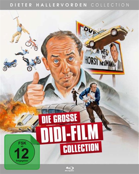 Cover for Didi Hallervorden · Die Grosse Didi-film Collection (7 Blu-rays) (Blu- (Blu-ray) (2020)