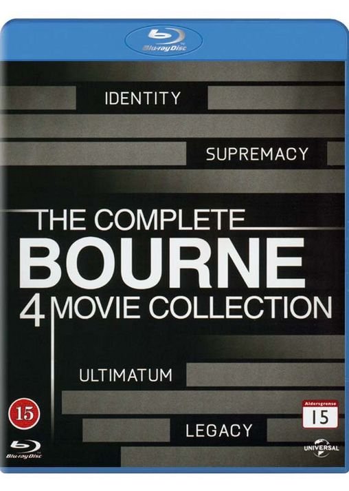 Cover for Bourne · Bourne - The Complete 4 Movie Collection (Blu-ray) (2012)