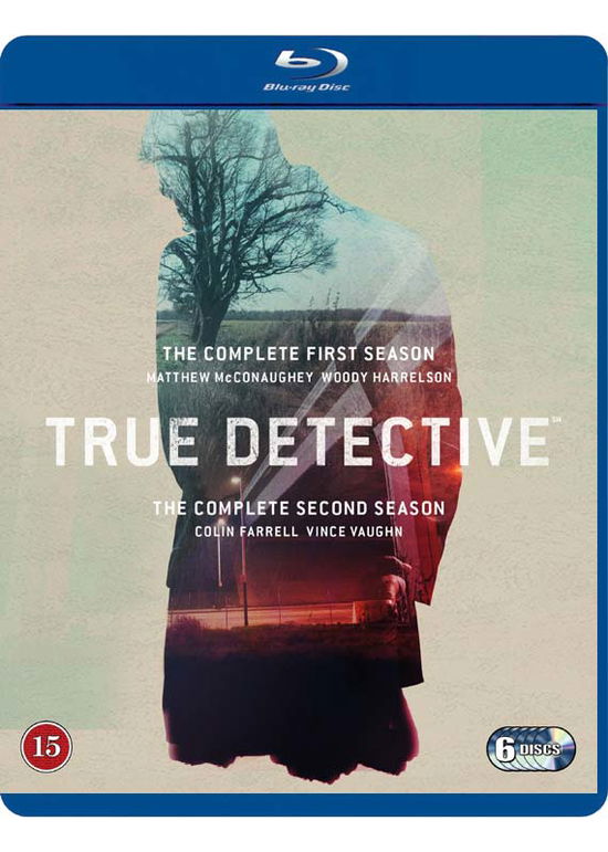 Cover for True Detective · Season 1 / Season 2 (Blu-Ray) (2016)