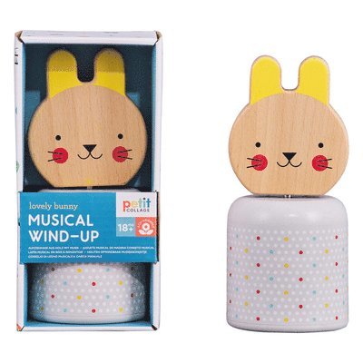 Cover for Petit Collage · Lovely Bunny Musical Wooden Wind-up (MERCH) (2020)