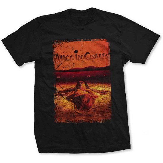 Alice In Chains Unisex T-Shirt: Dirt Album Cover - Alice In Chains - Produtos -  - 5056170654937 - 