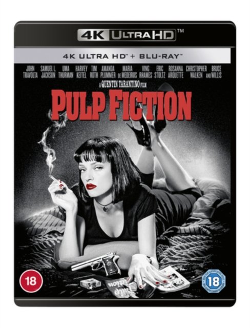 Cover for Pulp Fiction Uhd BD · Pulp Fiction (4K UHD Blu-ray) (2022)