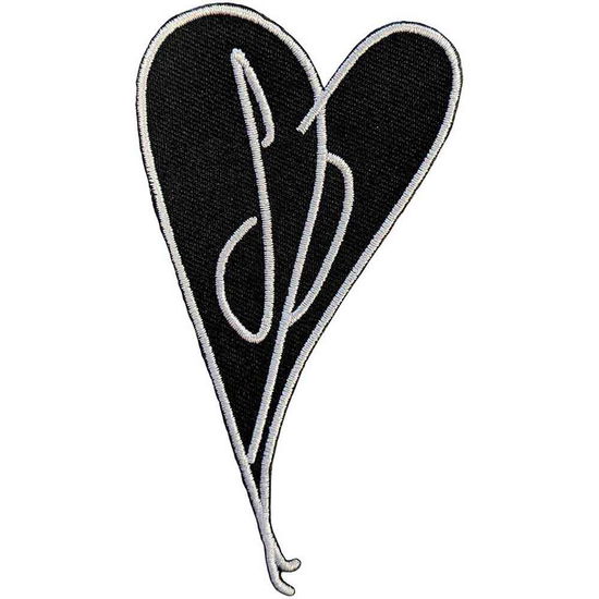 The Smashing Pumpkins Woven Patch: Gish Heart (Standard) - Smashing Pumpkins - The - Merchandise -  - 5056561098937 - 