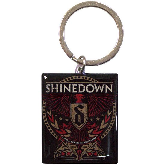 Shinedown  Keychain: I Will Never Be Voiceless (Photo-print) - Shinedown - Merchandise -  - 5056737251937 - 