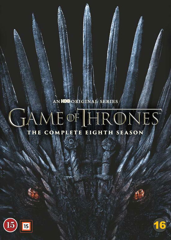 Game of Thrones - Season 8 - Game of Thrones - Películas -  - 7340112751937 - 2 de diciembre de 2019