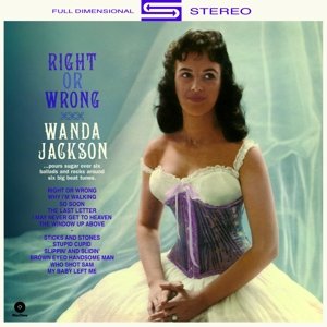 Cover for Wanda Jackson · Right or Wrong (LP) (2015)