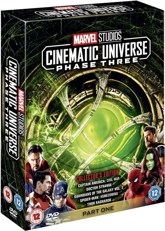 Cover for Marvel Studios Cinematic Unive (DVD) [Coll. edition] (2018)