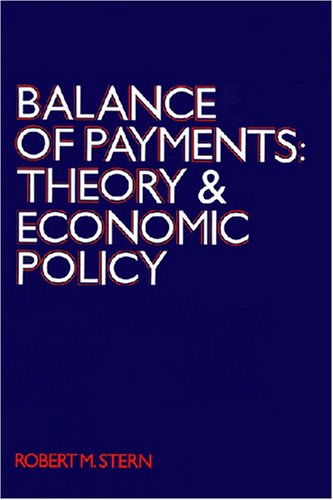 Cover for Robert Stern · Balance of Payments: Theory and Economic Policy (Paperback Book) (2007)