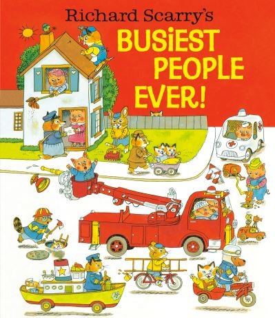 Cover for Richard Scarry · Richard Scarry's Busiest people ever. (Buch) (1976)