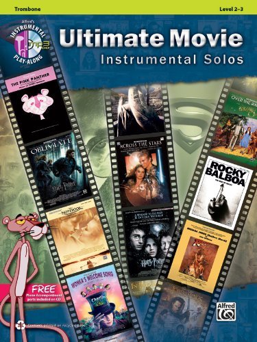 Cover for Alfred Publishing Staff · Ultimate Movie Instrumental Solos: Trombone (Book &amp; Cd) (Pop Instrumental Solo) (Paperback Book) [Pap / Com edition] (2012)