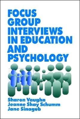 Cover for Sharon Vaughn · Focus Group Interviews in Education and Psychology (Paperback Book) (1996)