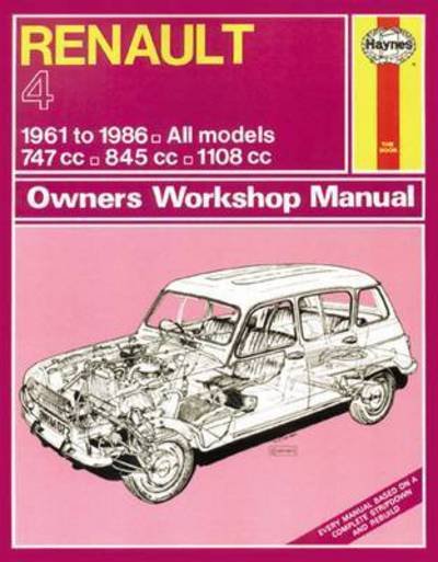 Cover for Haynes Publishing · Renault 4 (Paperback Bog) [5 Revised edition] (2012)