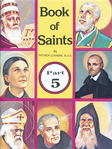 Cover for Lawrence G. Lovasik · Book of Saints, Part 5 (Paperback Bog) (1985)