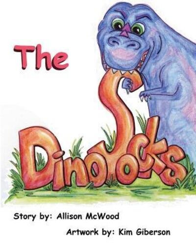 Cover for Allison McWood · The Dinosocks (Paperback Book) (2018)