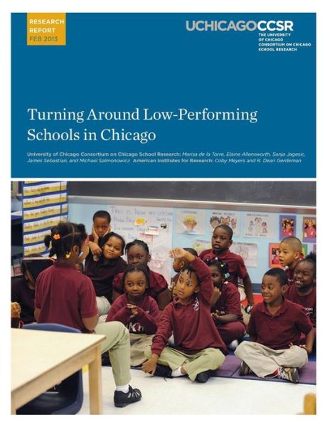 Cover for Elaine Allensworth · Turning Around Low-Performing Schools in Chicago (Paperback Book) (2013)