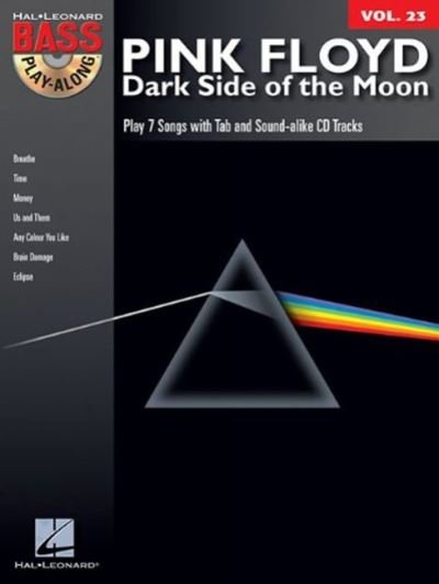 Cover for Pink Floyd · Dark Side of the Moon Bass Play-Along Vol. 23 (Bok) (2012)