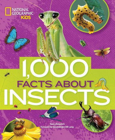 Cover for National Geographic Kids · 1000 Facts About Insects - 100 Facts About... (Hardcover bog) (2018)