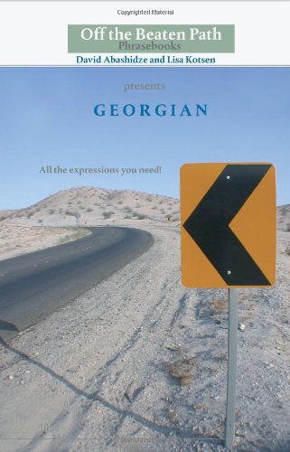 Cover for David Abashidze · The Georgian Phrasebook: Fully Transliterated (Paperback Bog) [Georgian edition] (2009)