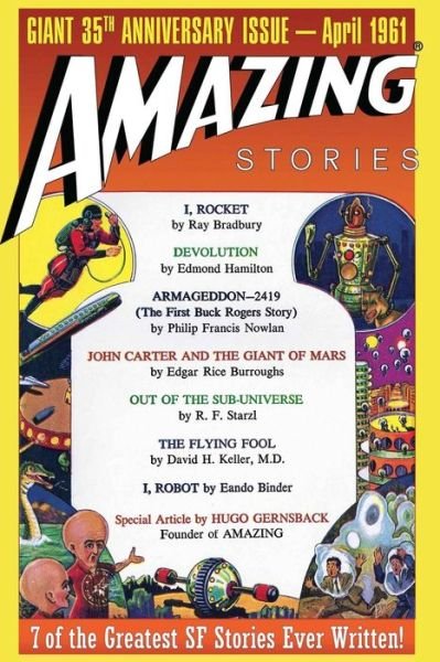 Cover for Ray Bradbury · Amazing Stories: Giant 35th Anniversary Issue (Pocketbok) (2014)