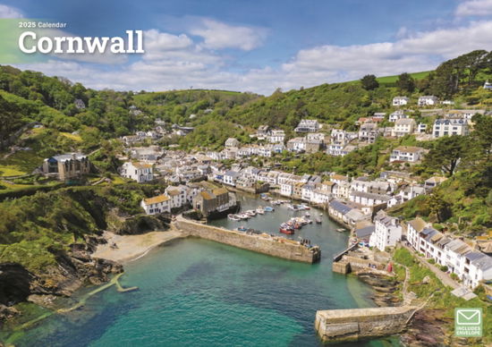 Cover for Carousel Calendars · Cornwall A4  Calendar 2025 (Paperback Book) (2024)