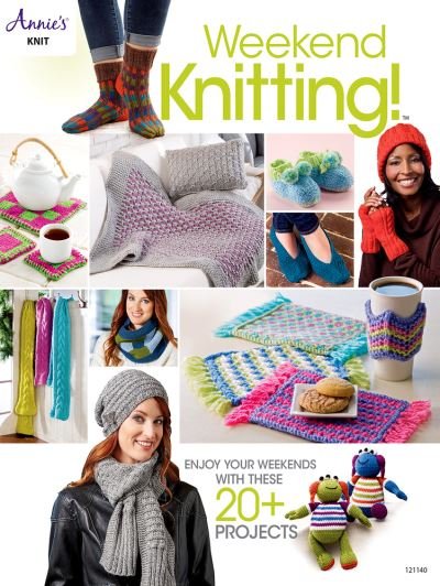 Cover for Annie's · Weekend Knitting! (Book) (2022)