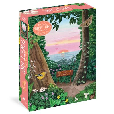 Pacific Coasting: Sunset Hike 1,000-Piece Puzzle - Workman Jigsaw Puzzles - Danielle Kroll - Books - Workman Publishing - 9781648291937 - March 14, 2023