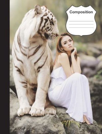 Cover for Practical Journals · White Tiger Composition Notebook (Paperback Book) (2018)