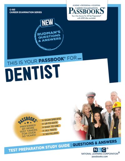 Cover for National Learning Corporation · Dentist (Paperback Book) (2020)