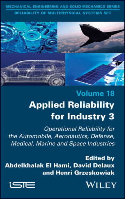 Cover for El Hami · Applied Reliability for Industry 3 (Hardcover Book) (2023)