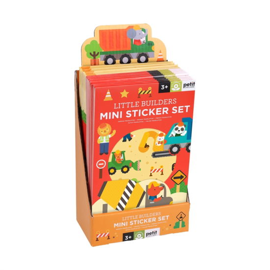 Mini Sticker Set: Little Builders CDU of 20 - Petit Collage - Kirjat - Chronicle Books - 9781797238937 - tiistai 12. elokuuta 2025