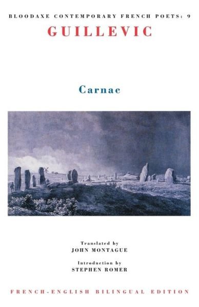 Cover for Eugene Guillevic · Carnac - Bloodaxe Contemporary French Poets (Taschenbuch) [Bilingual ‘facing page’ edition] (1999)