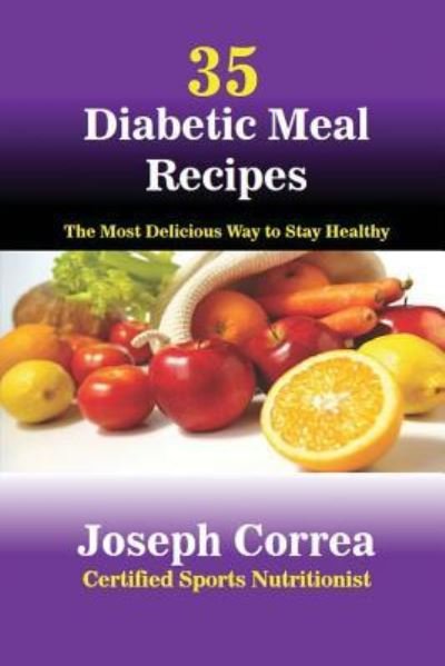 Cover for Joseph Correa · 35 Diabetic Meal Recipes (Pocketbok) (2016)