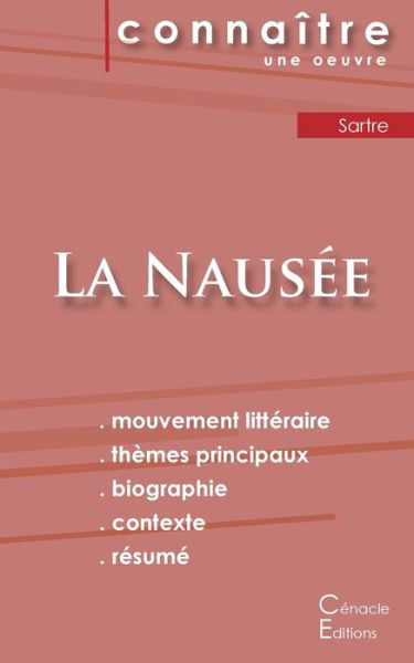 Cover for Jean-Paul Sartre · Fiche de lecture La Nausee de Jean-Paul Sartre (Analyse litteraire de reference et resume complet) (Pocketbok) (2022)