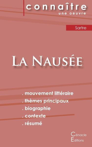 Fiche de lecture La Nausee de Jean-Paul Sartre (Analyse litteraire de reference et resume complet) - Jean-Paul Sartre - Bøker - Les éditions du Cénacle - 9782367887937 - 24. oktober 2022