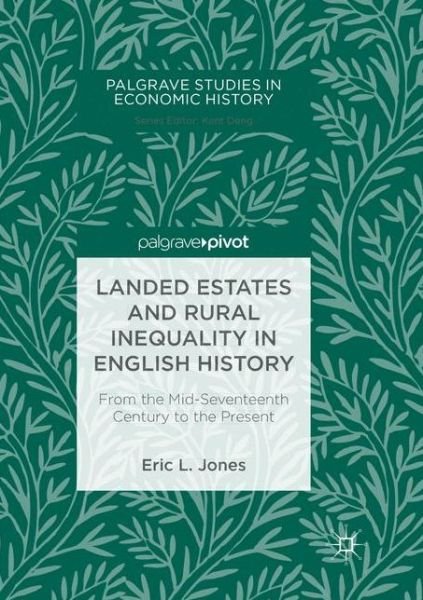 Cover for Jones · Landed Estates and Rural Inequali (Book) (2019)