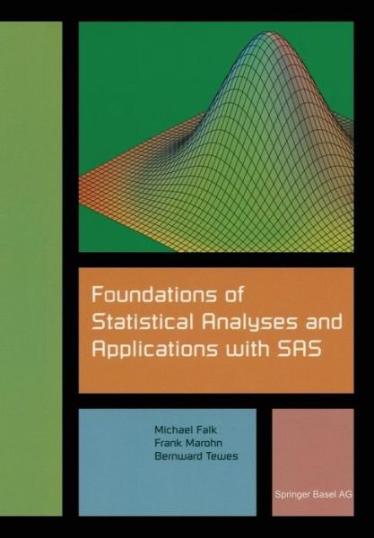Cover for Michael Falk · Foundations of Statistical Analyses and Applications with SAS (Taschenbuch) [2002 edition] (2002)