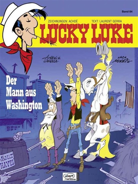 Cover for Morris · Lucky Luke.84 Mann aus Washingt. (Bog)