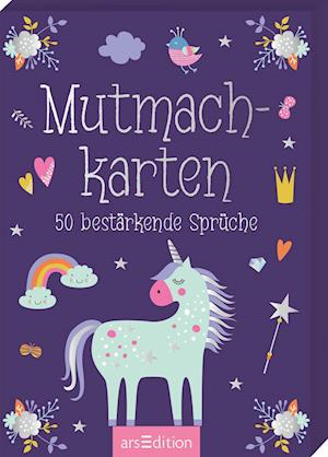 Cover for Mutmachkarten – Einhorn (Book) (2024)