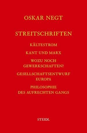 Cover for Oskar Negt · Werkausgabe Bd. 18 / Streitschriften (Hardcover Book) (2016)