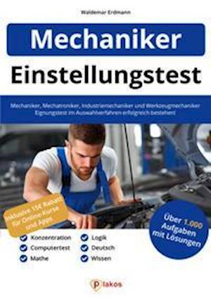 Cover for Waldemar Erdmann · Einstellungstest Mechaniker, Mechatroniker, Industriemechaniker &amp; Werkzeugmechaniker (Pocketbok) (2021)