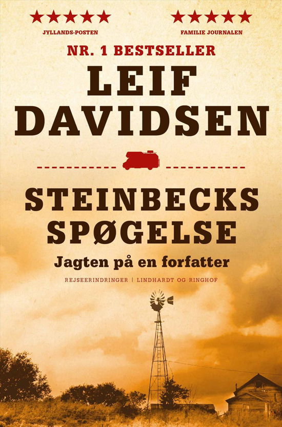 Cover for Leif Davidsen · Steinbecks spøgelse - jagten på en forfatter pb. (Taschenbuch) [2. Ausgabe] (2016)
