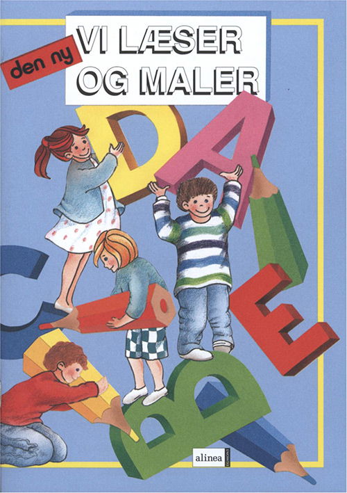 Cover for Ejvind Jensen; Knud Hermansen · Søren &amp; Mette: Den ny Vi læser og maler (Bog) [5. udgave] (2009)