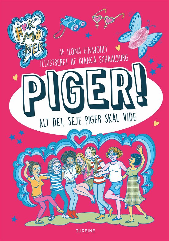 Cover for Ilona Einwohlt · Piger! Alt det, seje piger skal vide (Innbunden bok) [1. utgave] (2020)