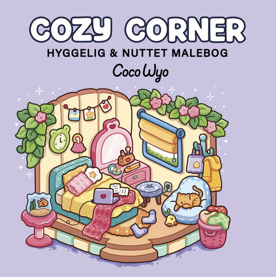 Cover for Coco Wyo · Cozy Coloring: Malebog: Cozy Corner (Paperback Book) [1st edition] (2025)