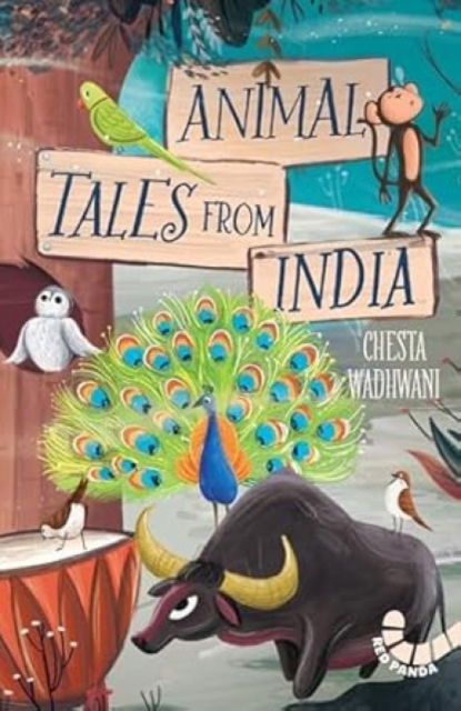 Cover for Chesta Wadhwani · Animal Tales from India (Hardcover Book) (2025)